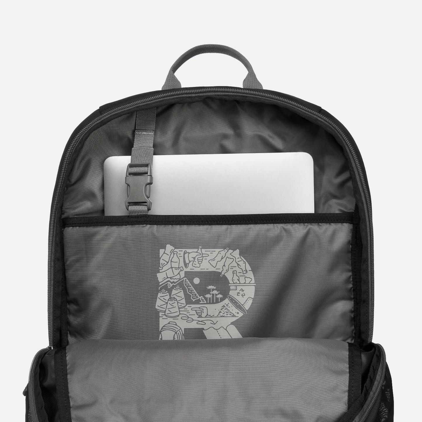 Mochila R-bags 28l Daypack Negro Lippi