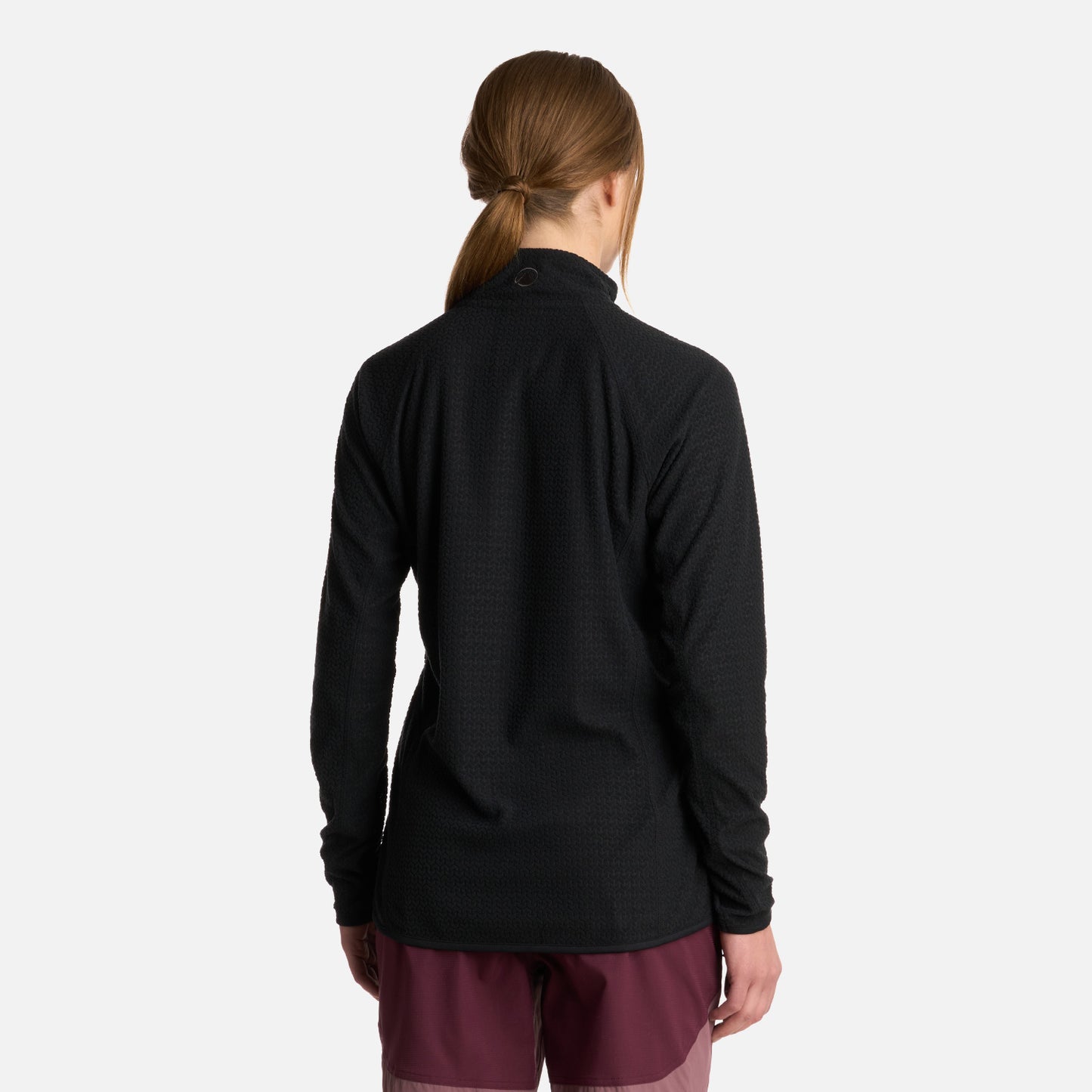 Polerón Mujer Jacaranda Nano-F 14 Zip Negro Lippi