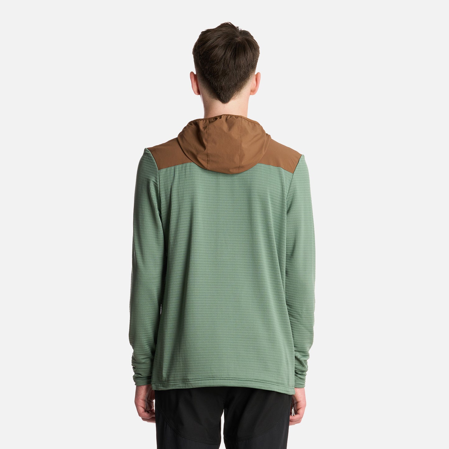 Polerón Teen Boy Karova 14 Zip Hoody Jade Oscuro Lippi