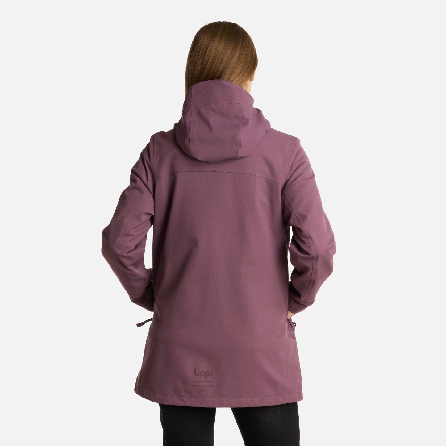 Chaqueta Mujer Lake Fusion 3 B-Dry Jacket Morado Lippi
