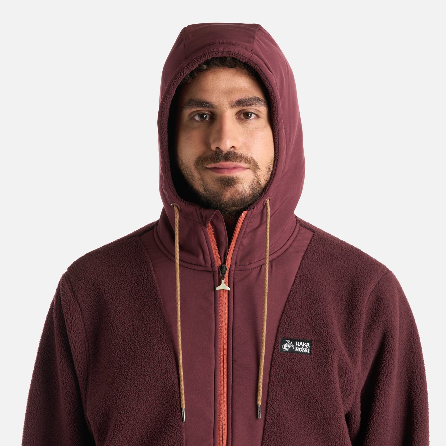 Polerón Hombre Chinchilla Burdeo Haka Honu