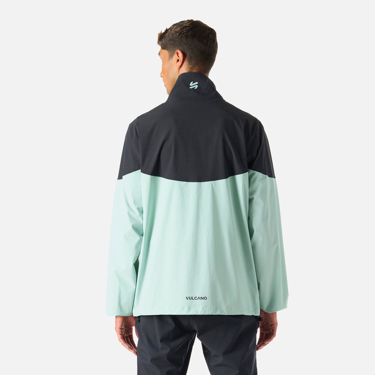 Chaqueta Hombre Tempo Full Zip Windbreaker Jacket Jade Vulcano