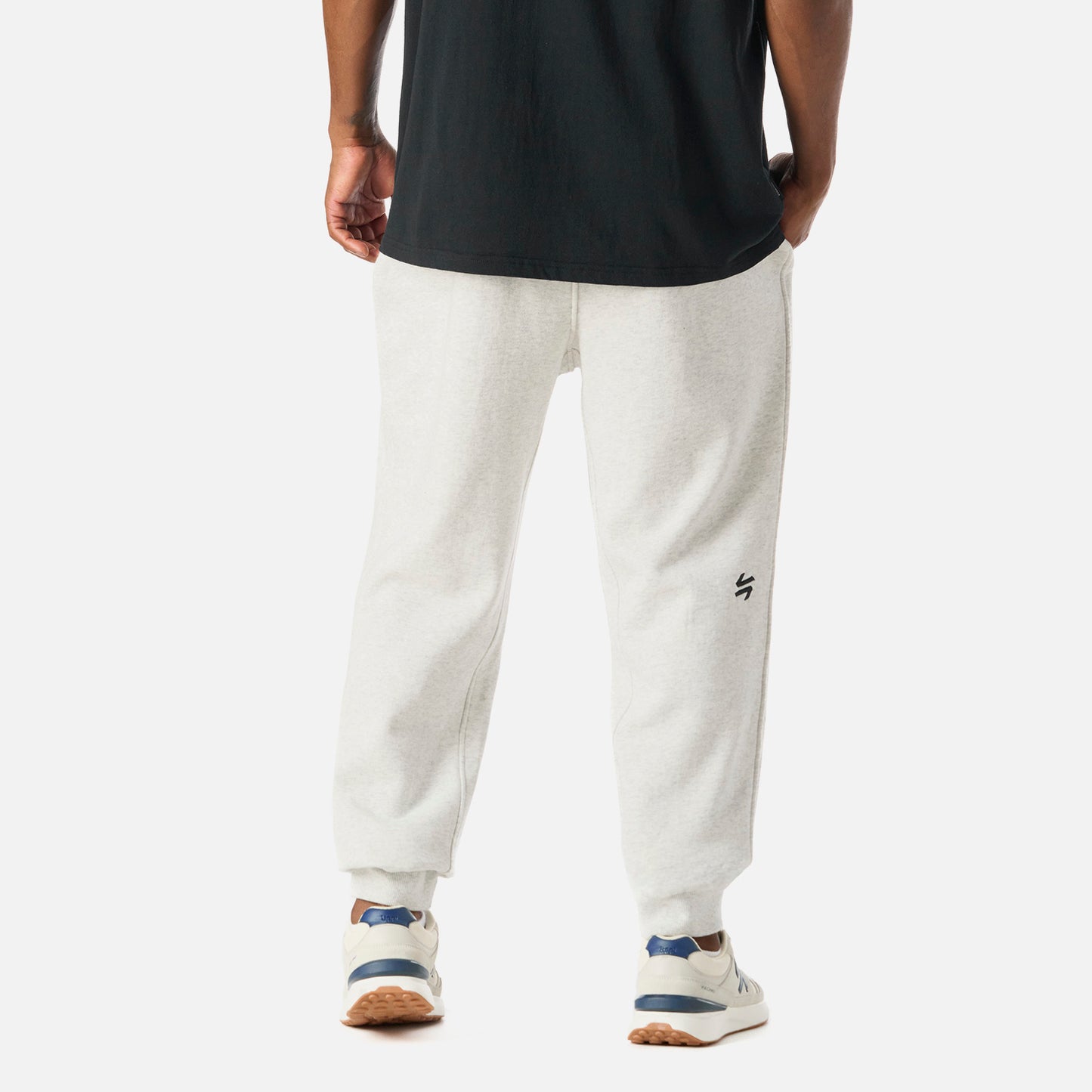 Pantalón Hombre Cool Down Jogger Pants Melange Gris Claro Vulcano