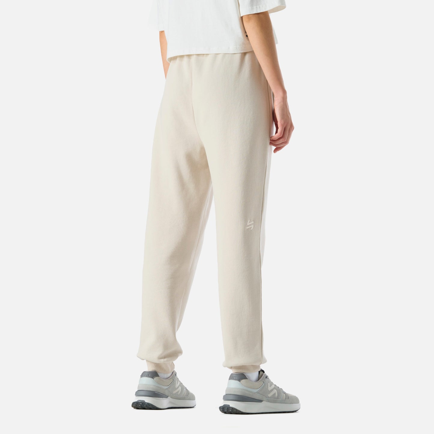 Pantalón Mujer Cool Down Jogger Pants Crema Vulcano