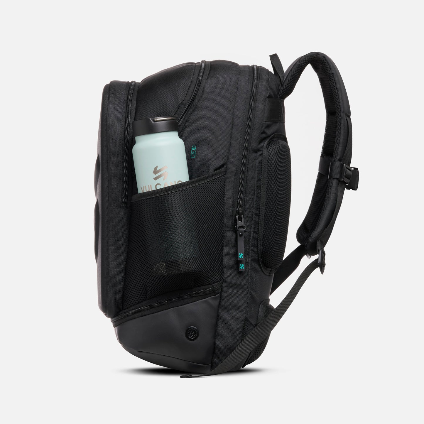 Mochila Mainshock Padel Backpack Negro Vulcano