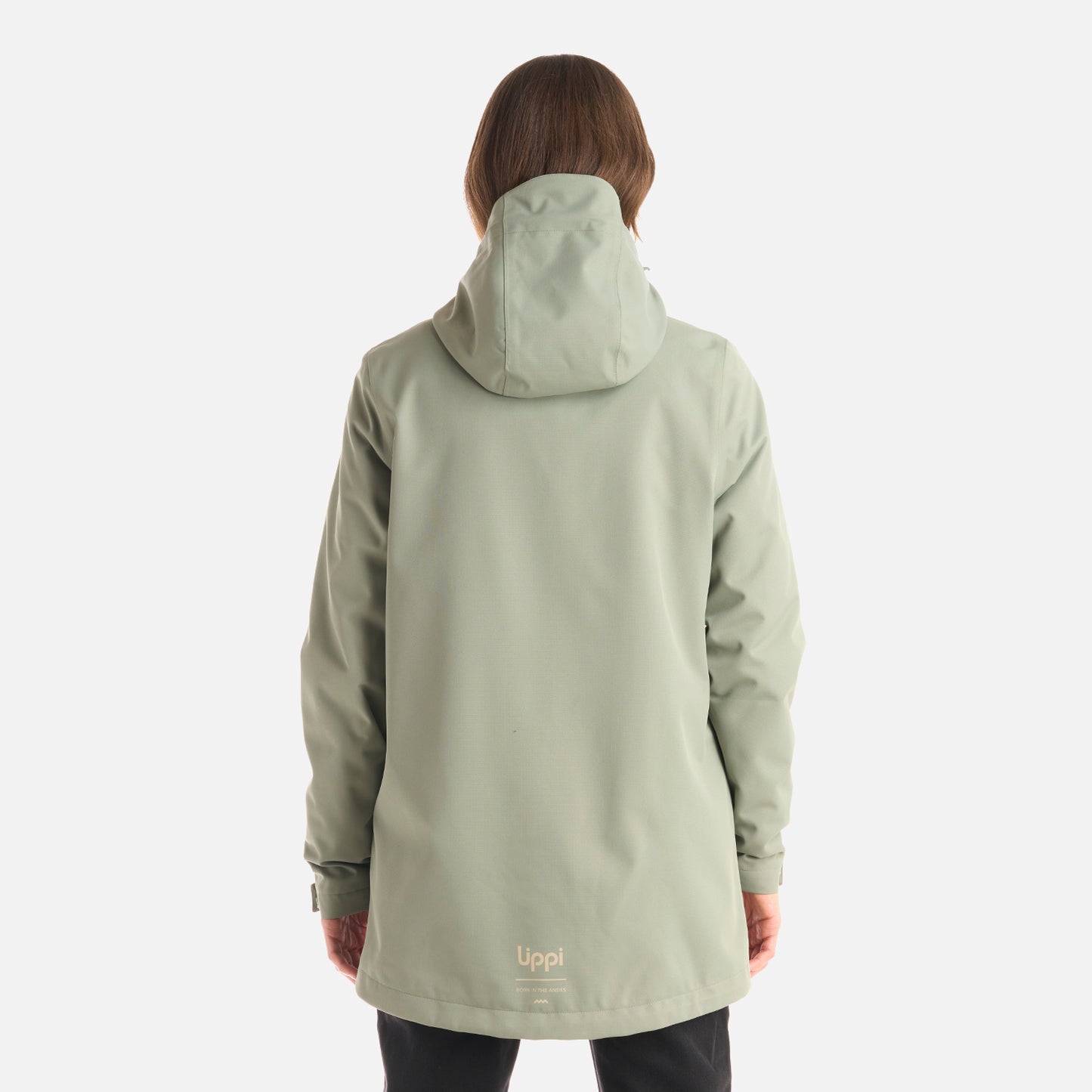 Chaqueta Mujer Nexus Fusion-3 B-Dry Jacket Jade Oscuro Lippi
