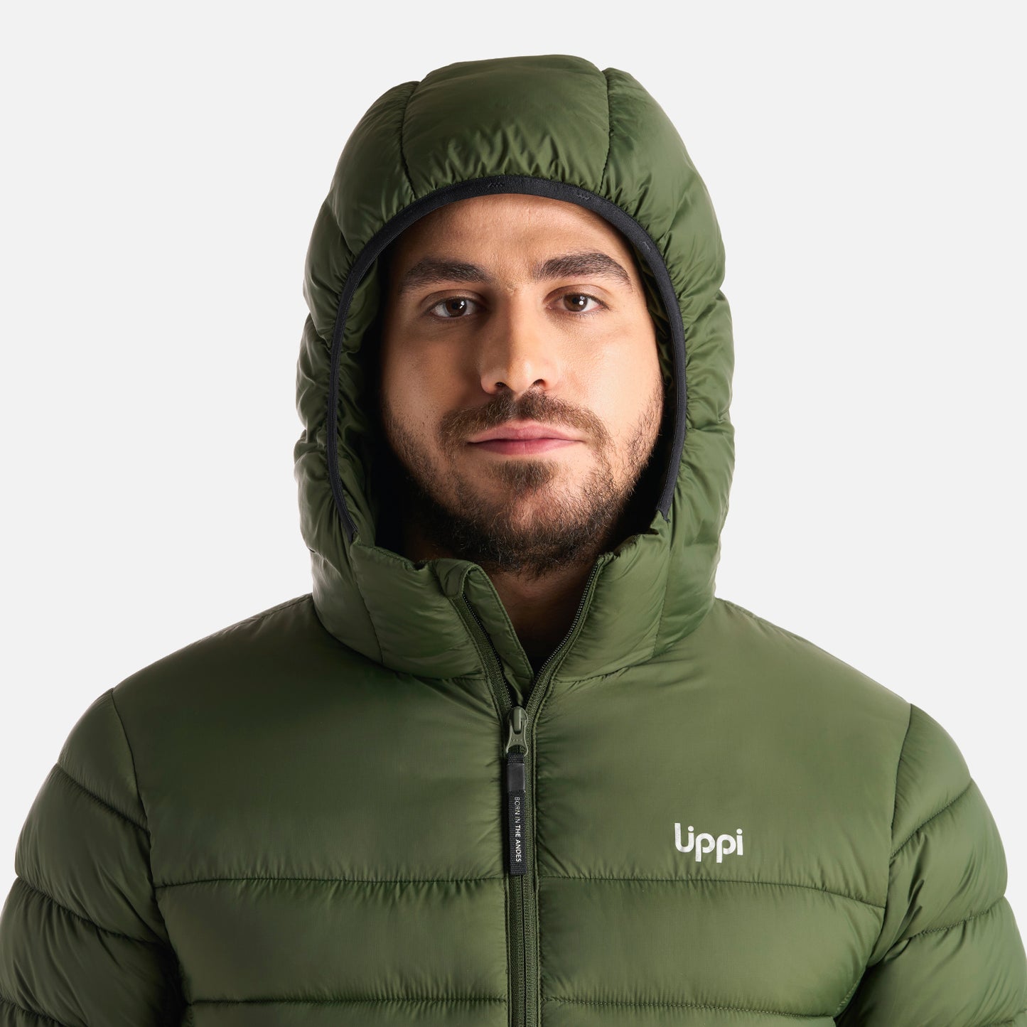 Chaqueta Hombre Vertex Steam-Pro Hoody Jacket Verde Militar Lippi