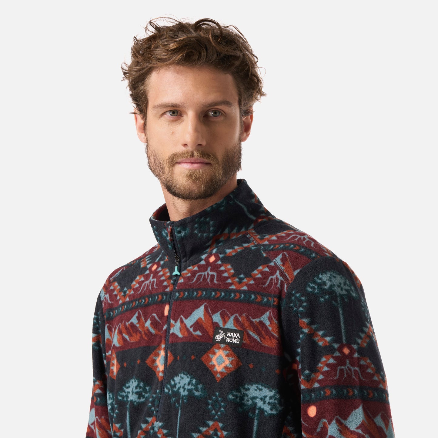 Polar Hombre Asegurao Print Azul Noche Haka Honu