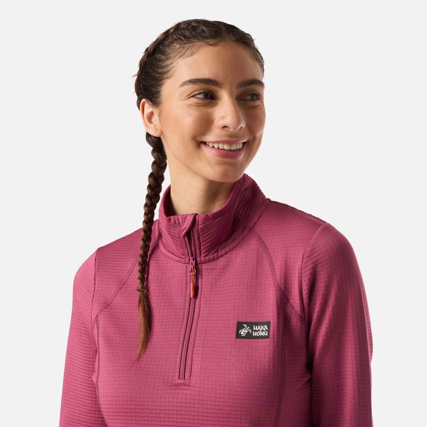 Polerón Mujer Taina Rosa Haka Honu