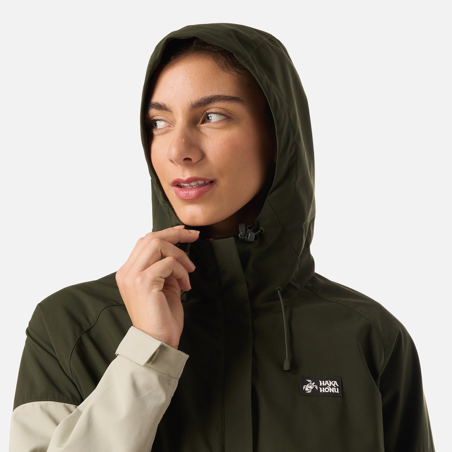 Chaqueta Mujer Terral Verde Militar Haka Honu