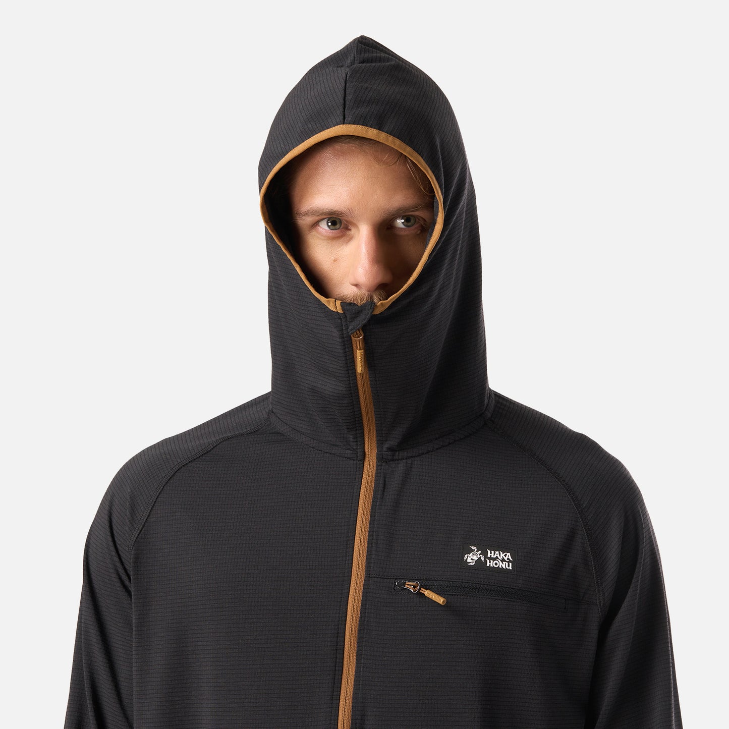 Polerón Hombre Taina Pro Negro Haka Honu