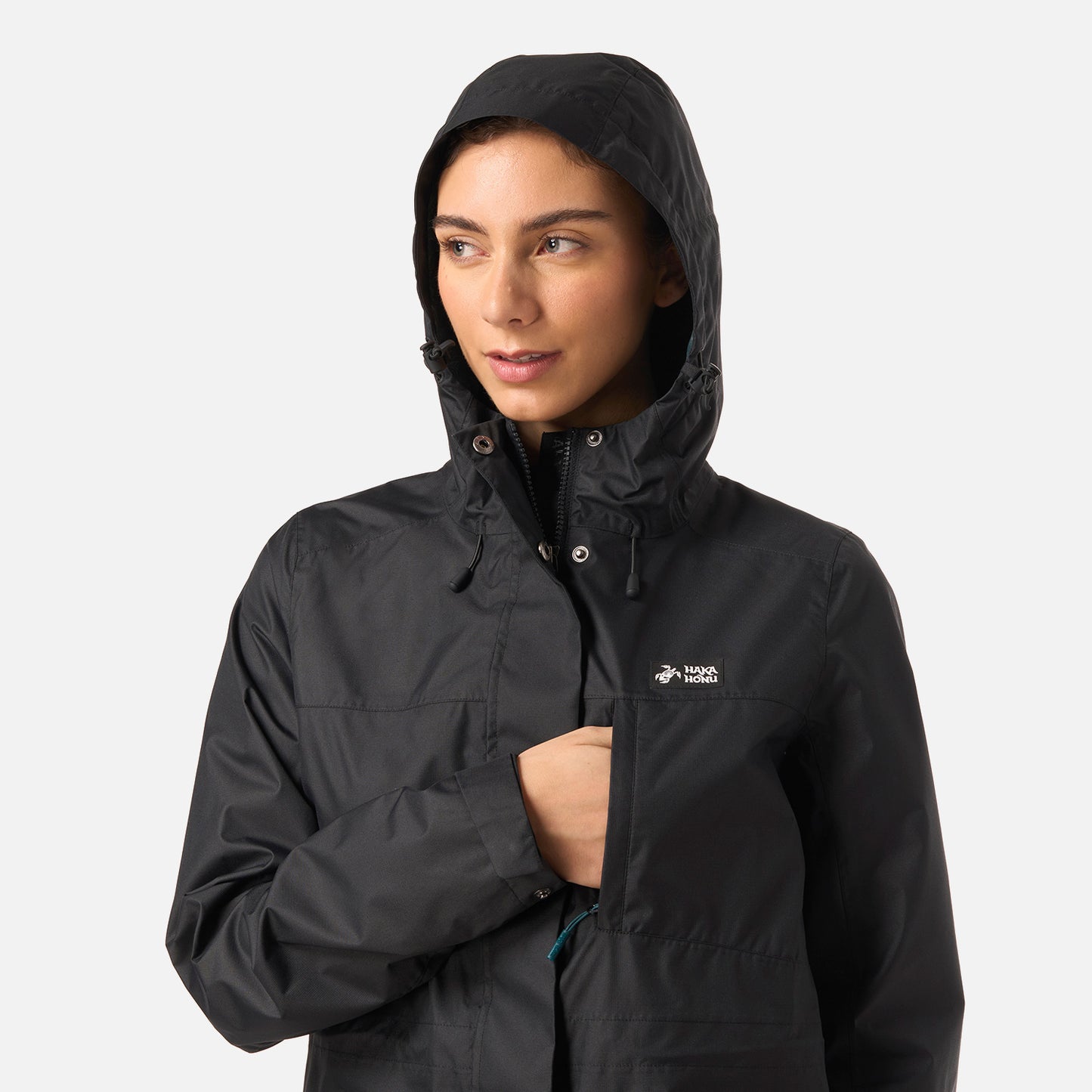 Chaqueta Mujer Kauai Negro Haka Honu