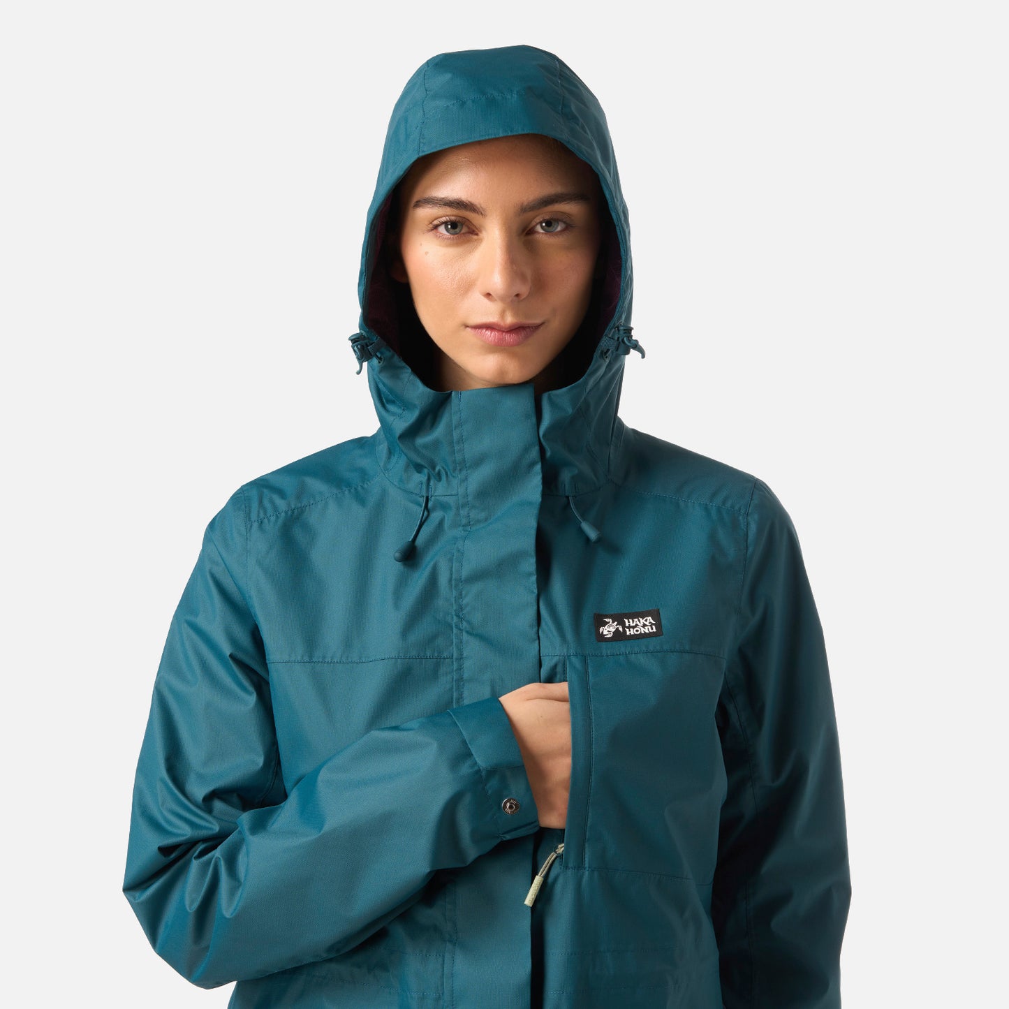 Chaqueta Mujer Kauai Petroleo Oscuro Haka Honu