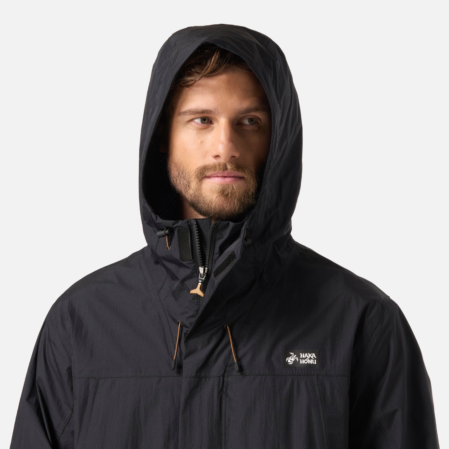 Chaqueta Hombre Petricor Negro Haka Honu