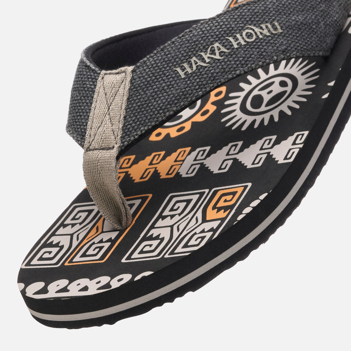 Sandalia Hombre Shancla Negro / Beige Haka Honu