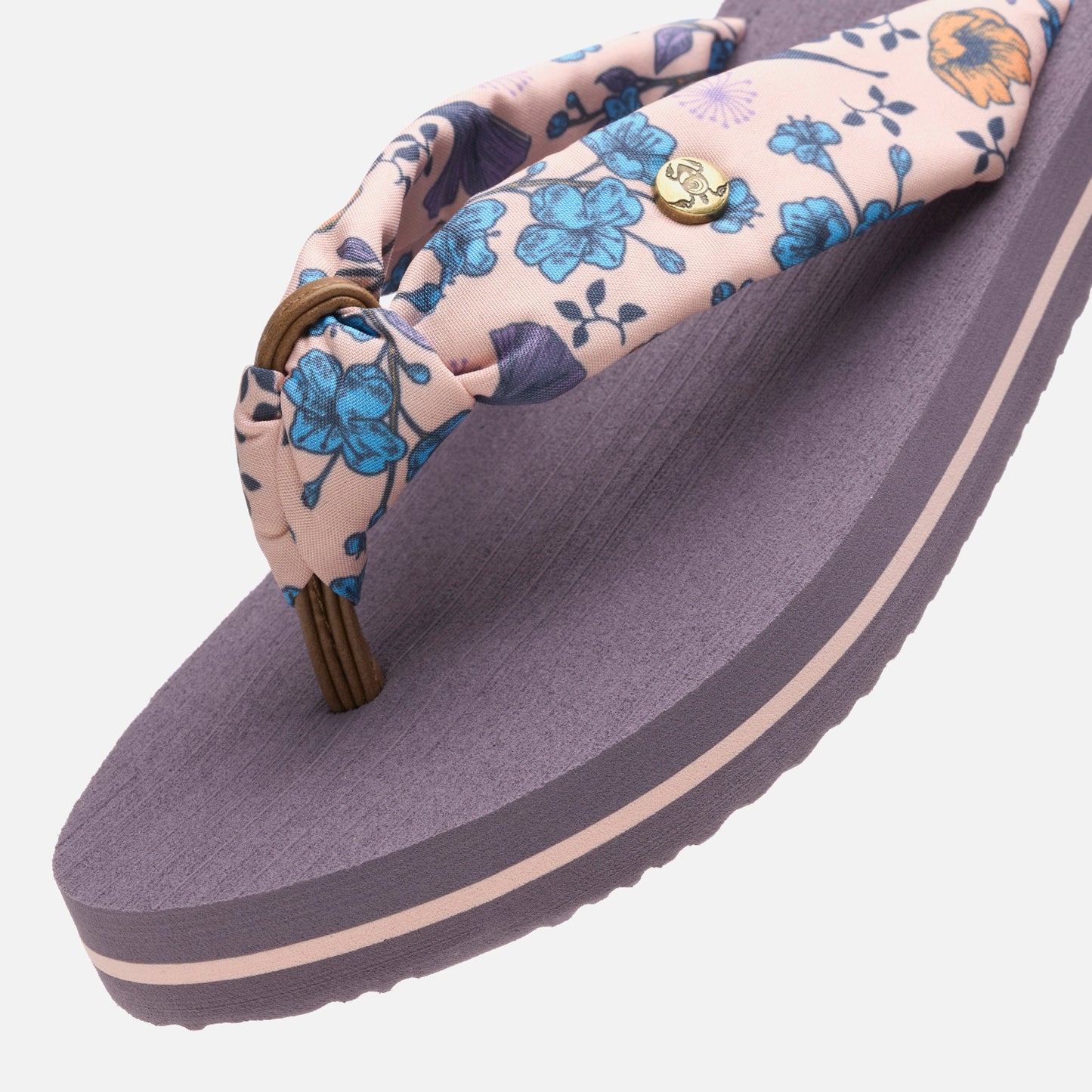 Sandalia Mujer Shancleta Damasco Haka Honu