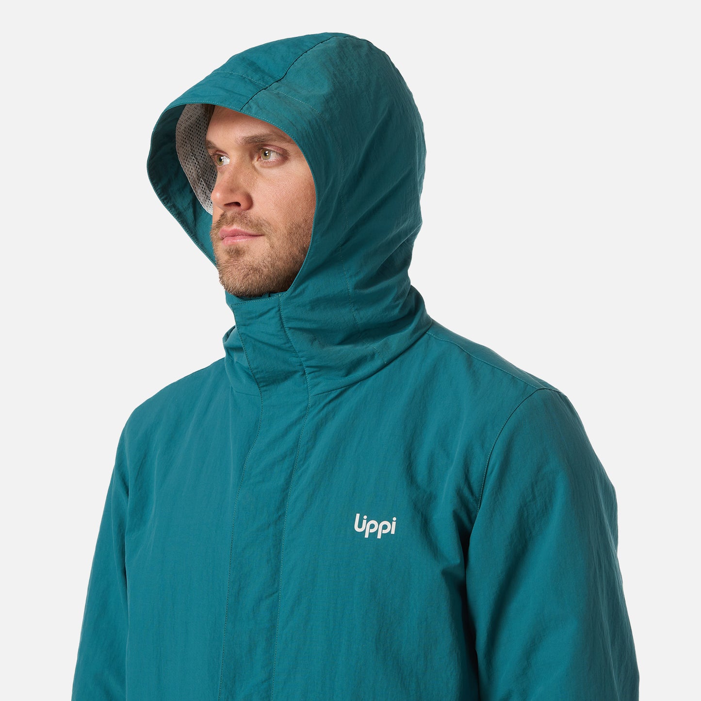 Chaqueta Hombre CityMe WindBreaker Hoody Jacket Petroleo Lippi