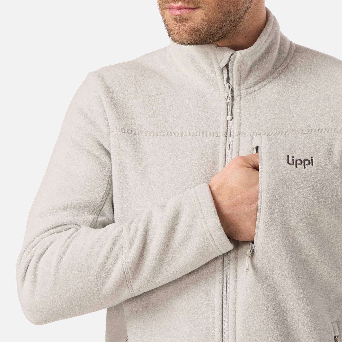 Polar Hombre Paicavi Therm-Pro Jacket Gris Claro Lippi