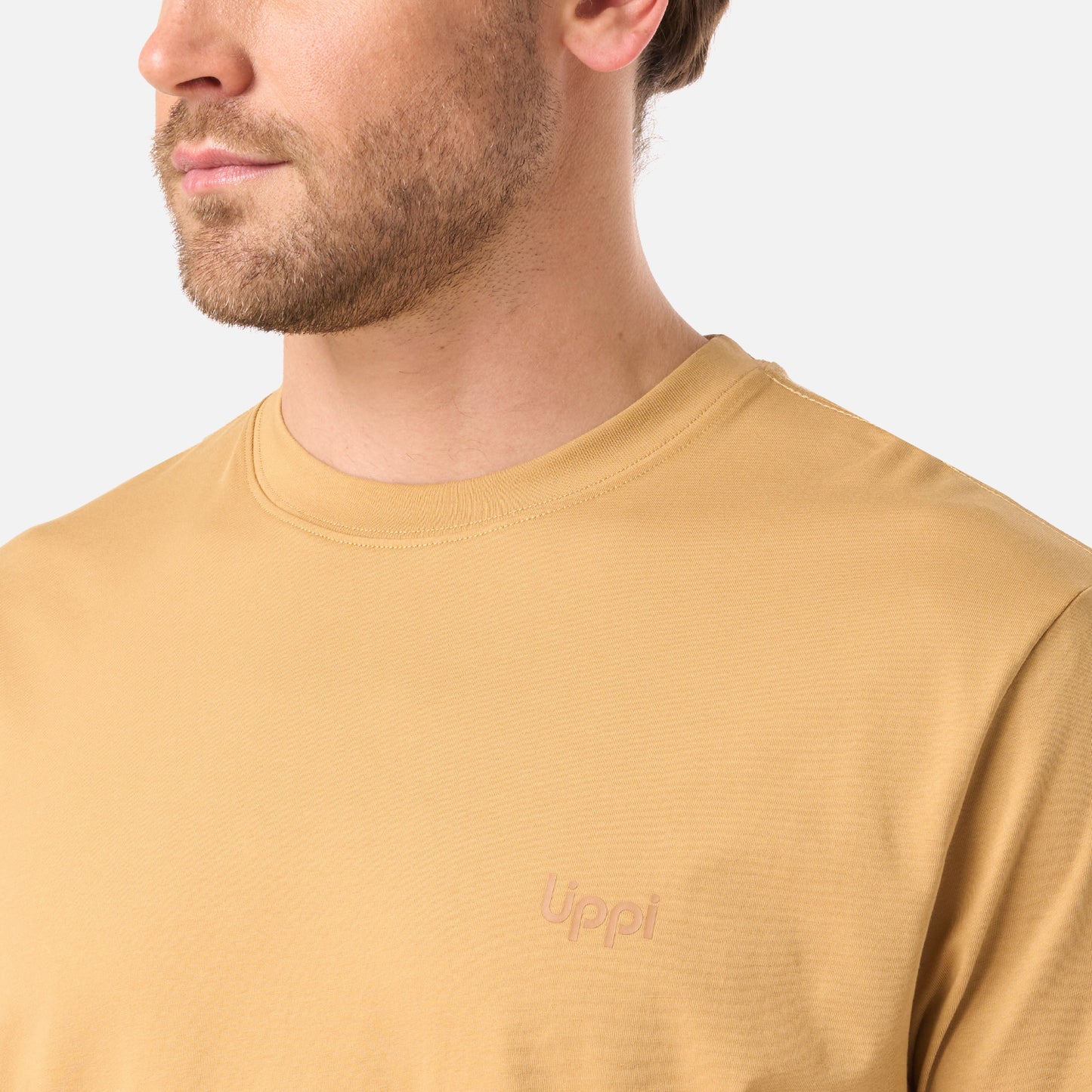 Polera Hombre Green Sorona T-Shirt Camel Lippi