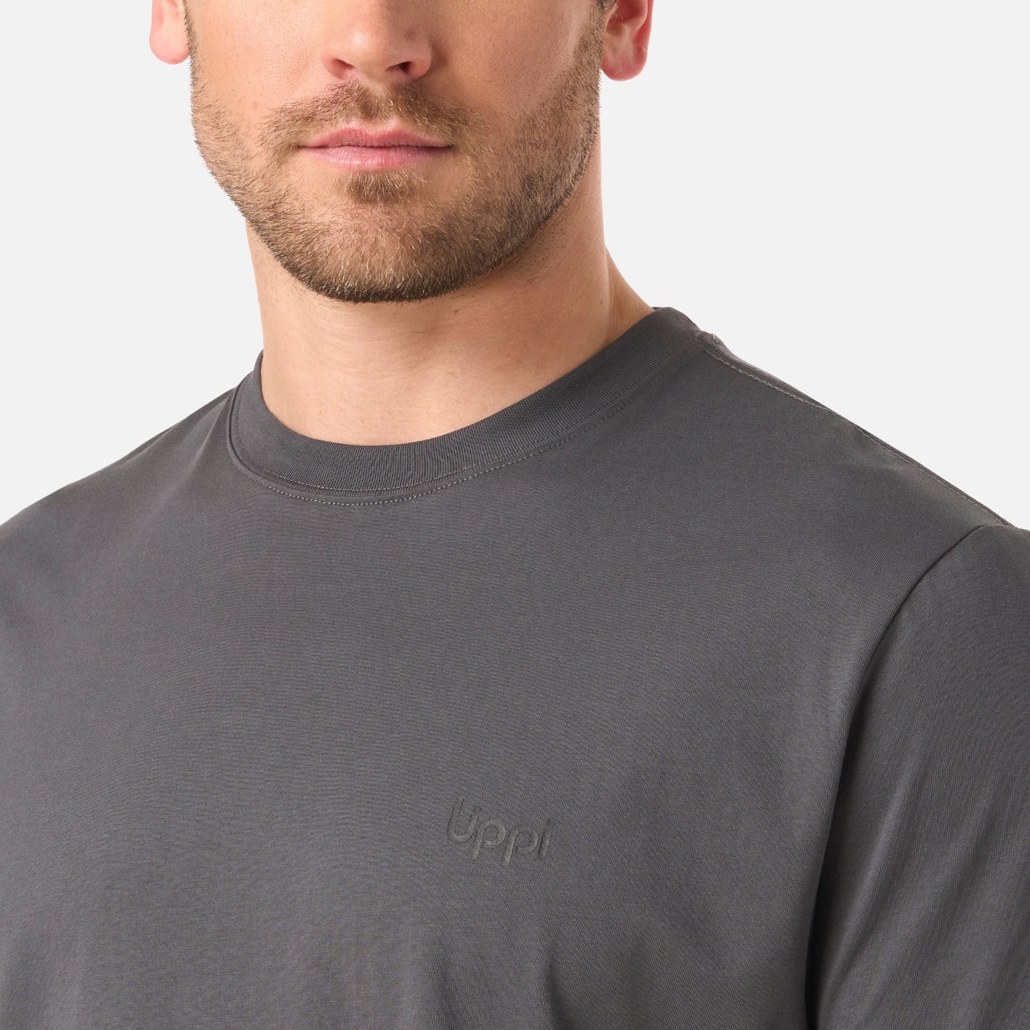 Polera Hombre Green Sorona T-Shirt Grafito Lippi