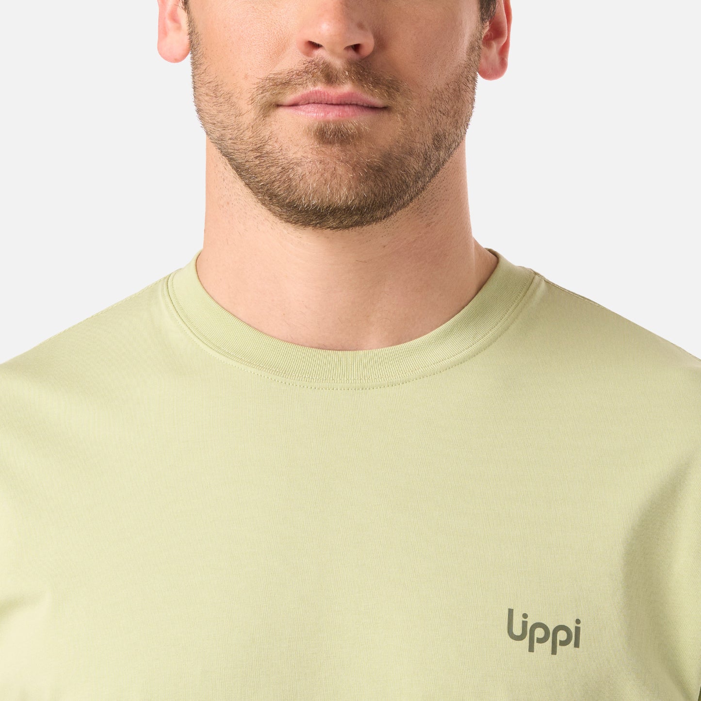 Polera Hombre Green Sorona T-Shirt Verde Manzana Lippi