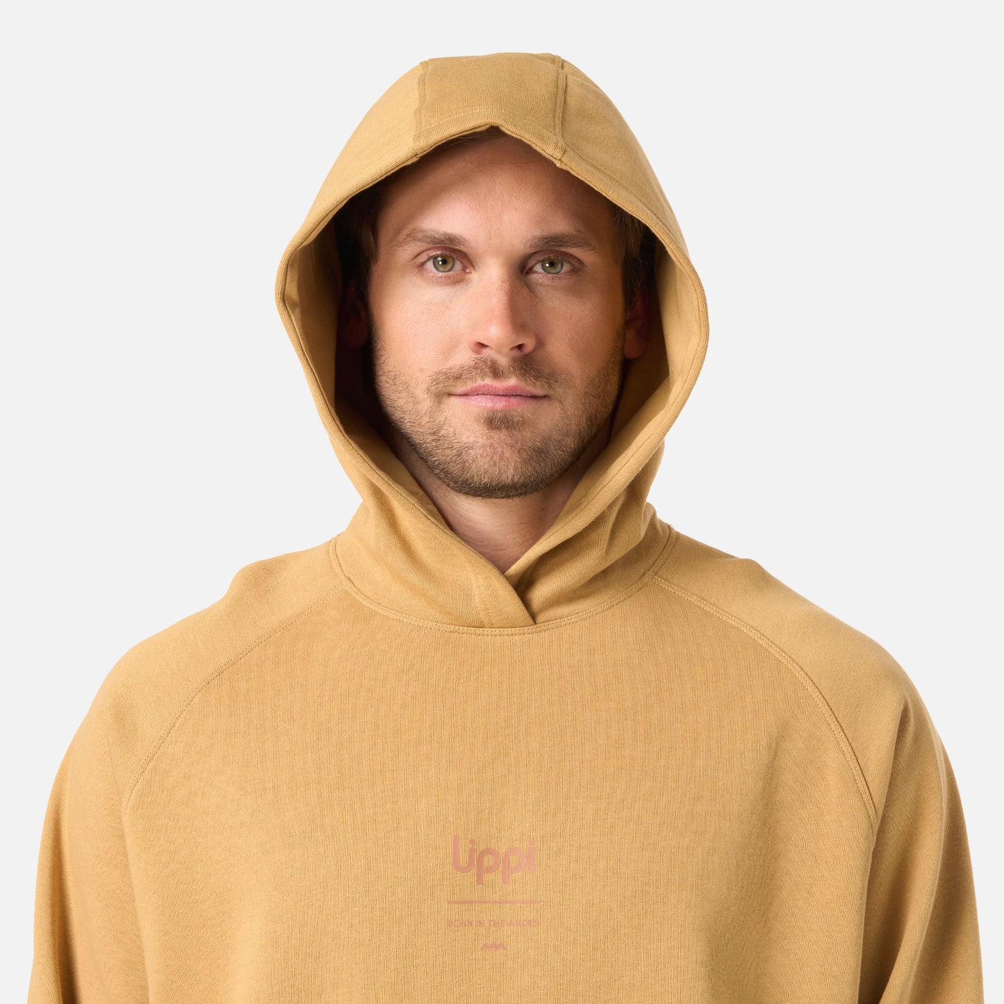 Polerón Hombre Ulmo Light Hoody Sweatshirt Mostaza Lippi