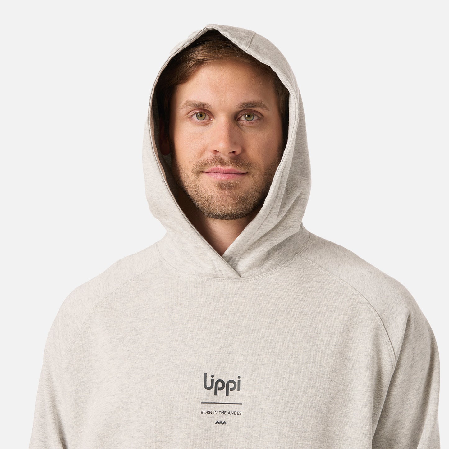 M Ulmo Light Hoody Sweatshirt Lippi Gris Claro Melange XL