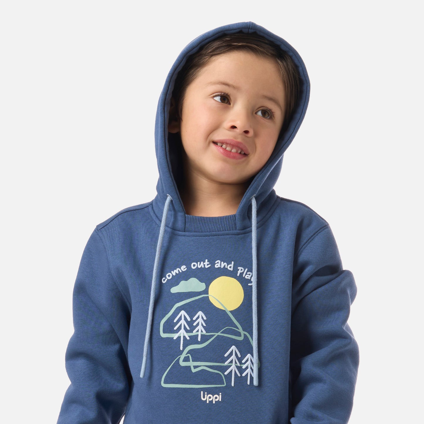 Polerón Niño Insigne Hoody Sweatshirt Azul oscuro Lippi