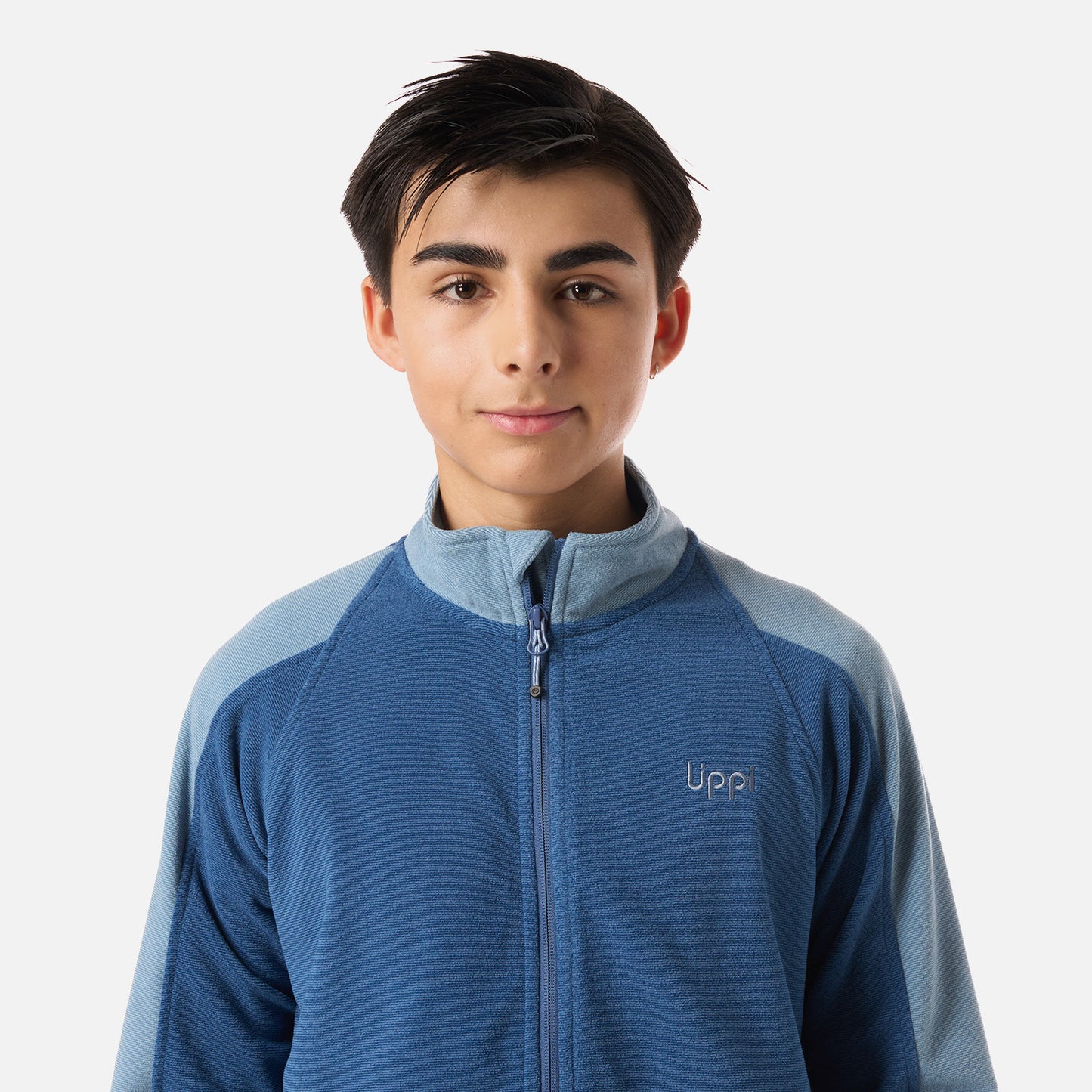 Polar Teen Boy Fireplace Full Zip Sweatshirt Azul oscuro Lippi