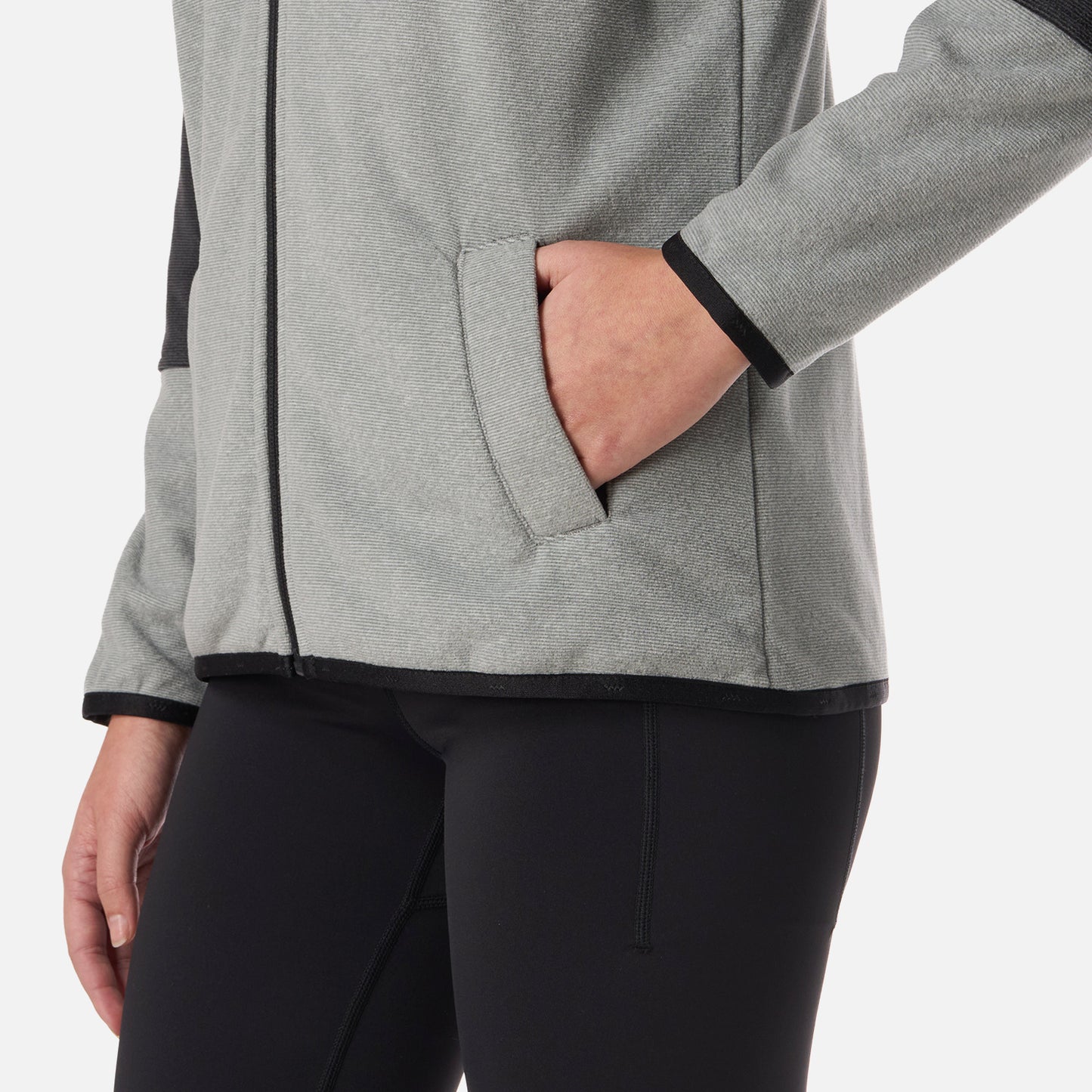 Polar Teen Girl Fireplace Full Zip Sweatshirt Negro Lippi