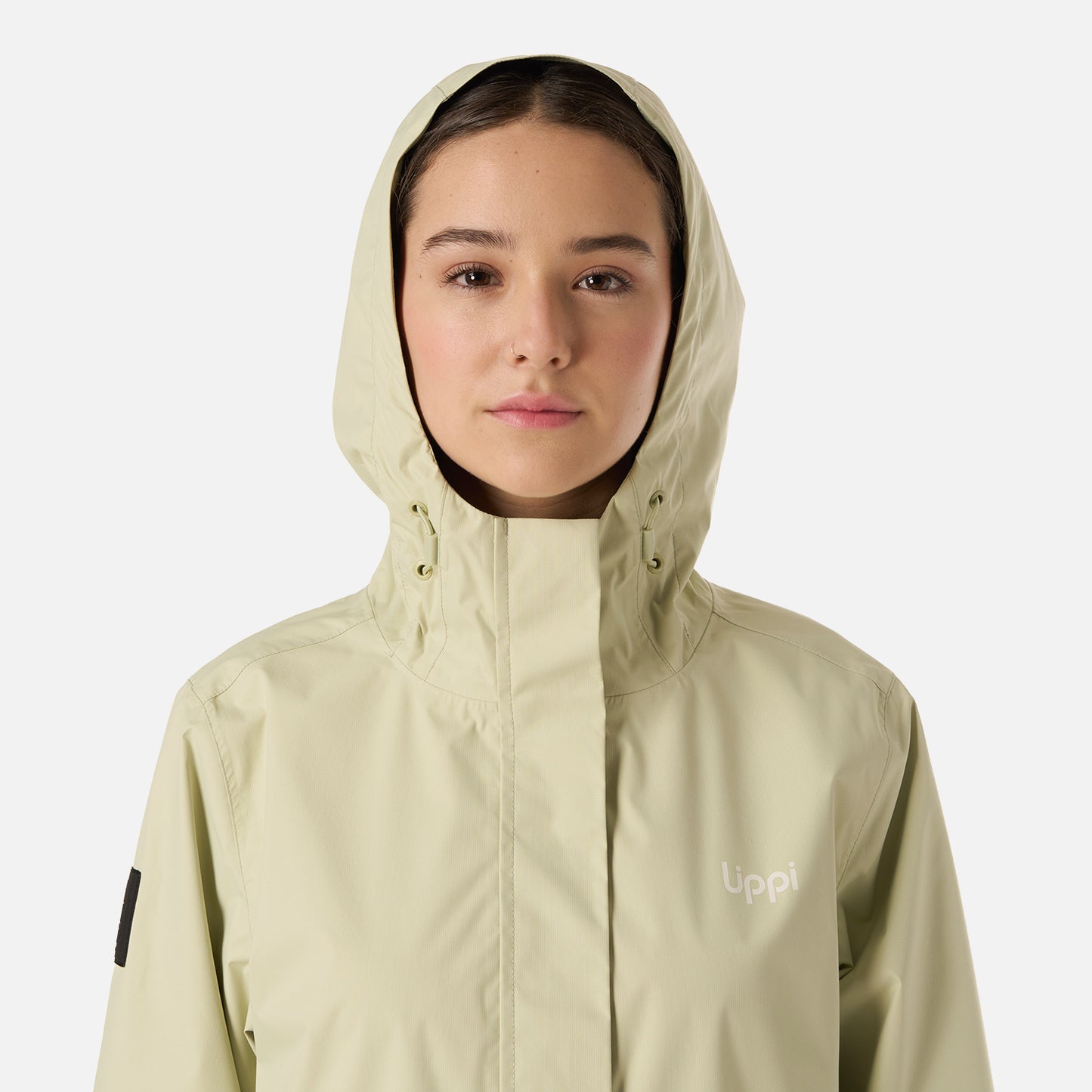 Chaqueta Teen Girl Blizzard B-Dry Hoody Jacket Gris Claro / Verde Agua Lippi