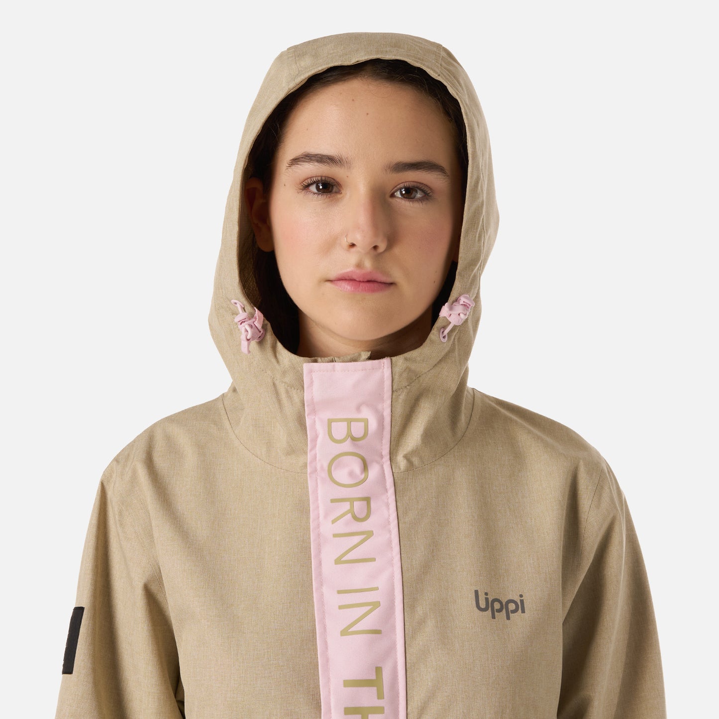 Chaqueta Teen Girl FirePlace B-Dry Jacket Verde oliva Lippi