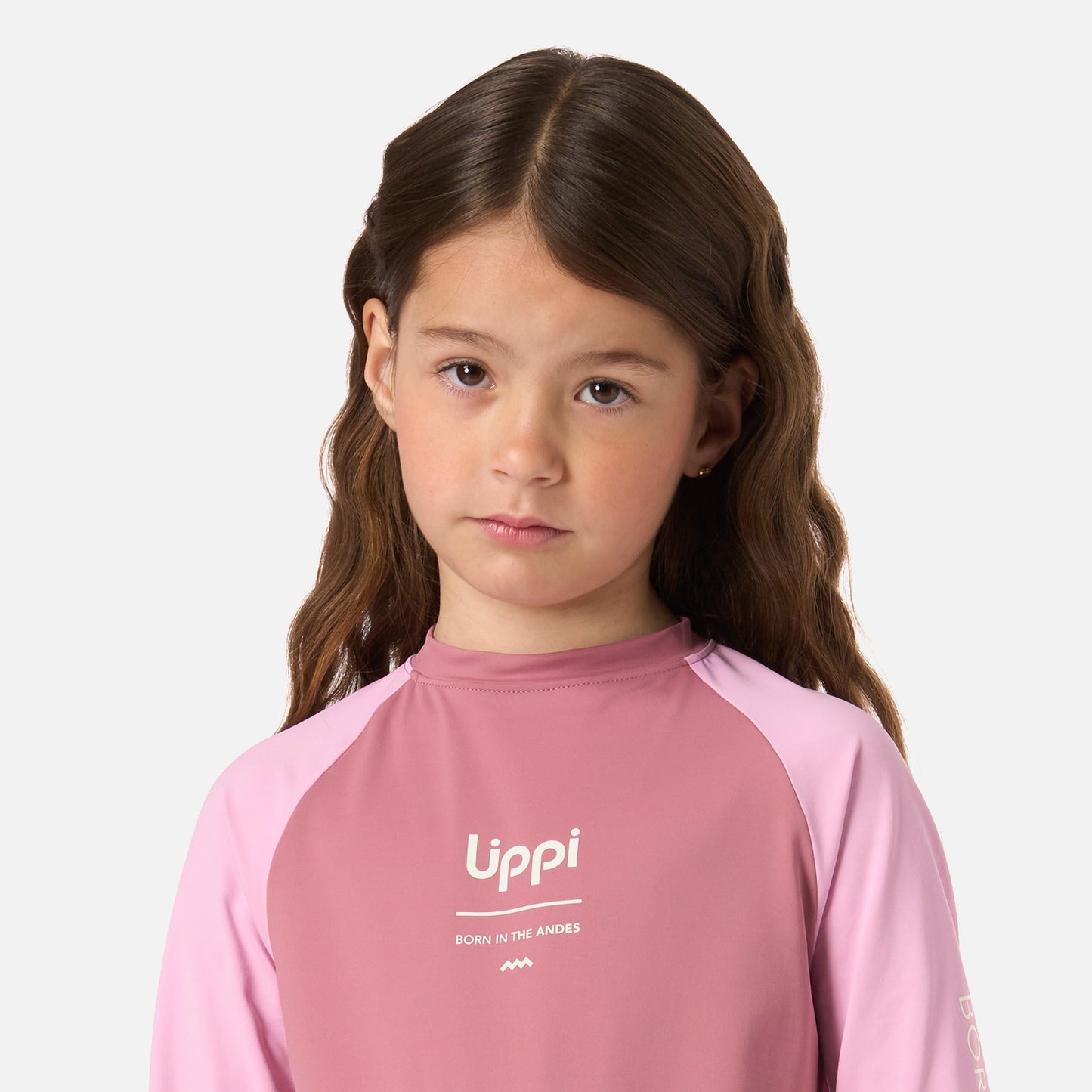 Polera Niña Sun Pro T-Shirt Rosa Oscuro Lippi