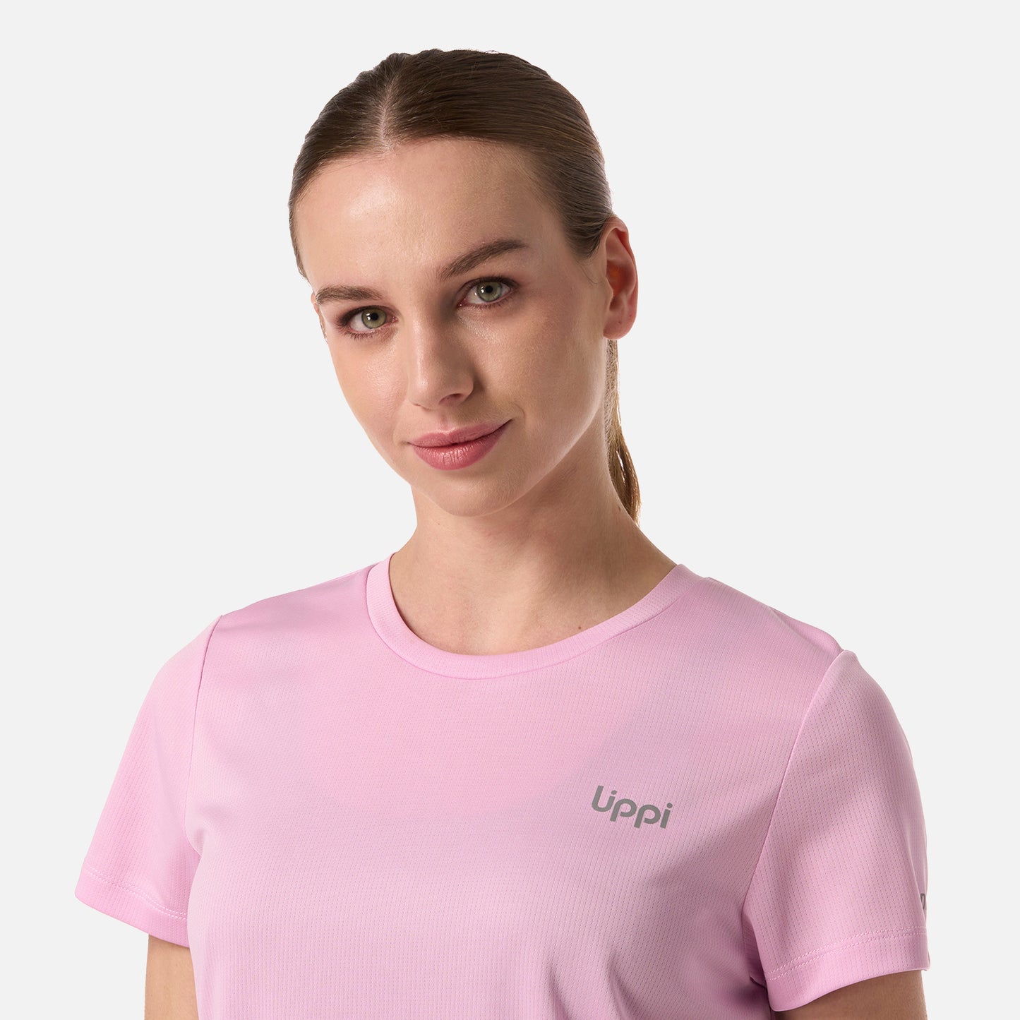 Polera Mujer Core Q-Dry T-Shirt Rosa Lippi