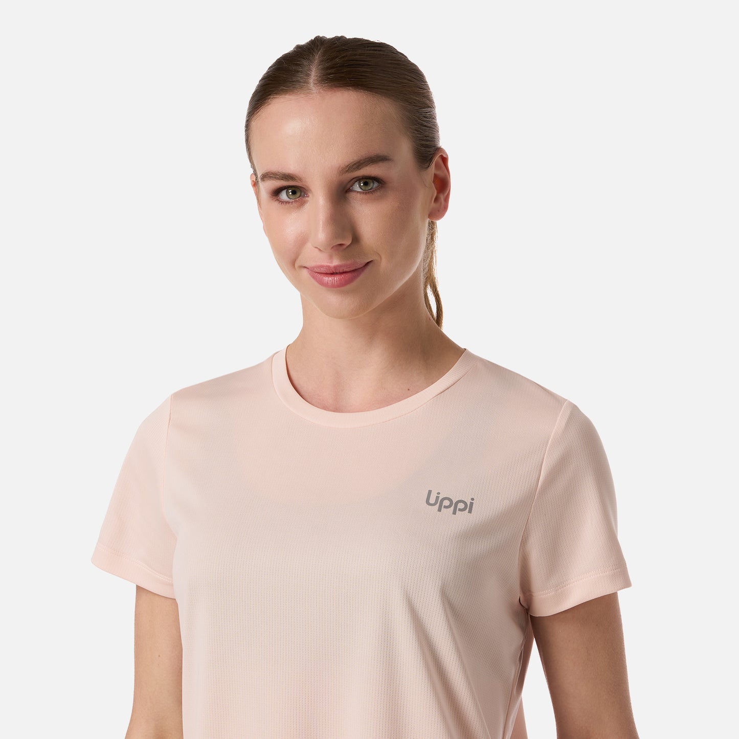 Polera Mujer Core Q-Dry T-Shirt Damasco Lippi