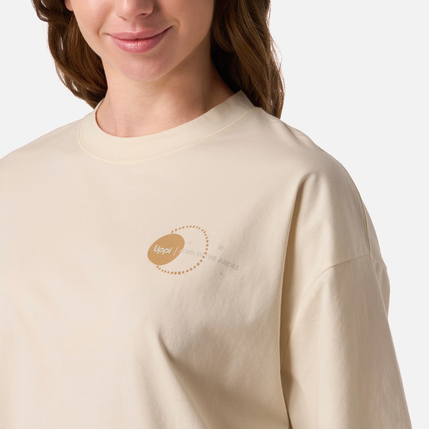 Polera Mujer Sun Sorona T-Shirt Crudo Lippi