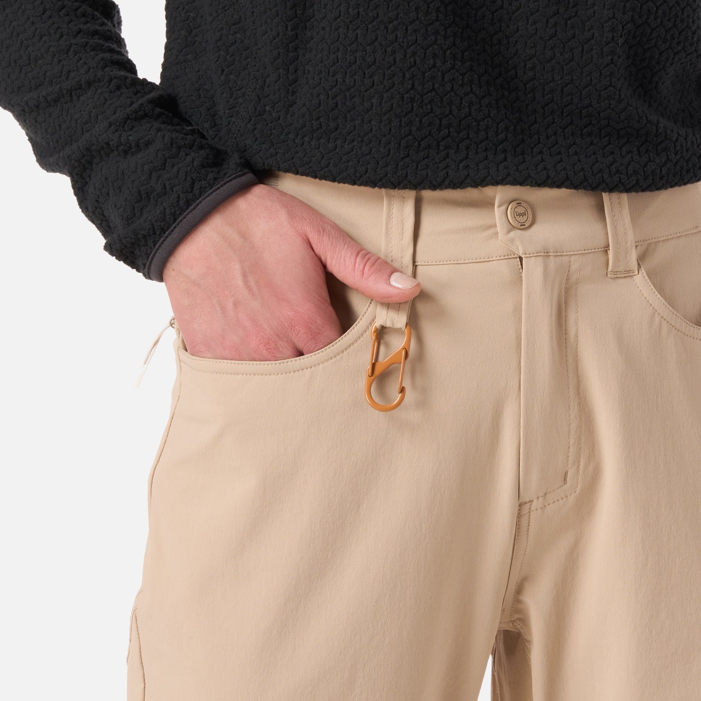 Pantalón Mujer Lennox Q-Dry Mix-2 Pants Beige Lippi