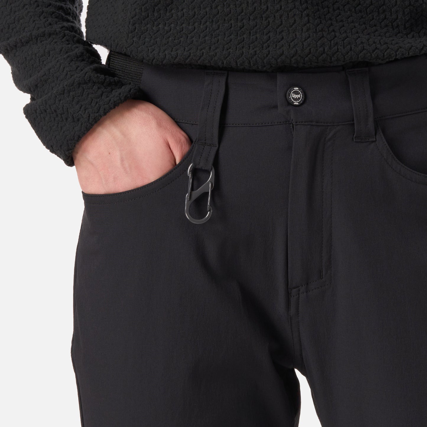 Pantalón Mujer Lennox Q-Dry Mix-2 Pants Negro Lippi