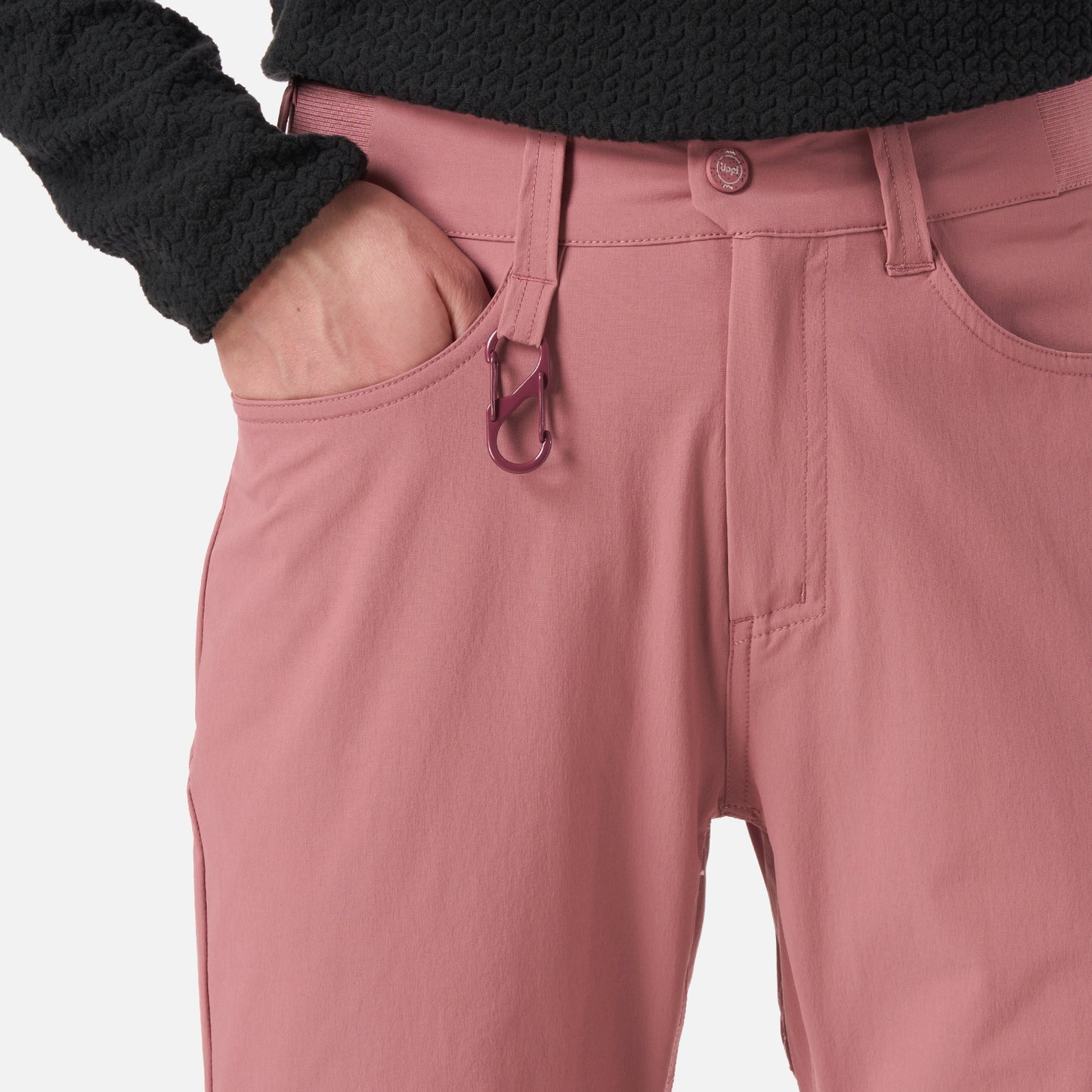 Pantalón Mujer Lennox Q-Dry Mix-2 Pants Rosa Oscuro Lippi