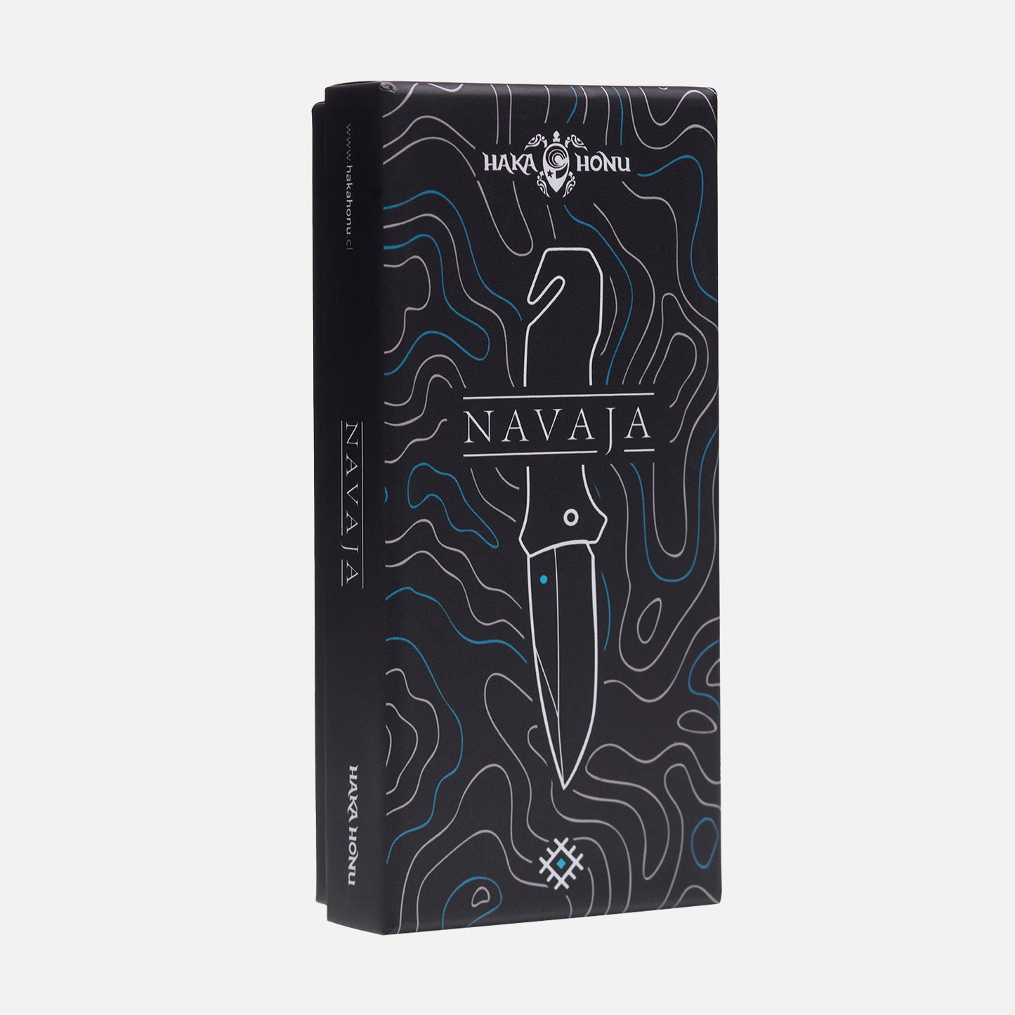 Cuchillo, Unisex Navaja Negro Haka Honu