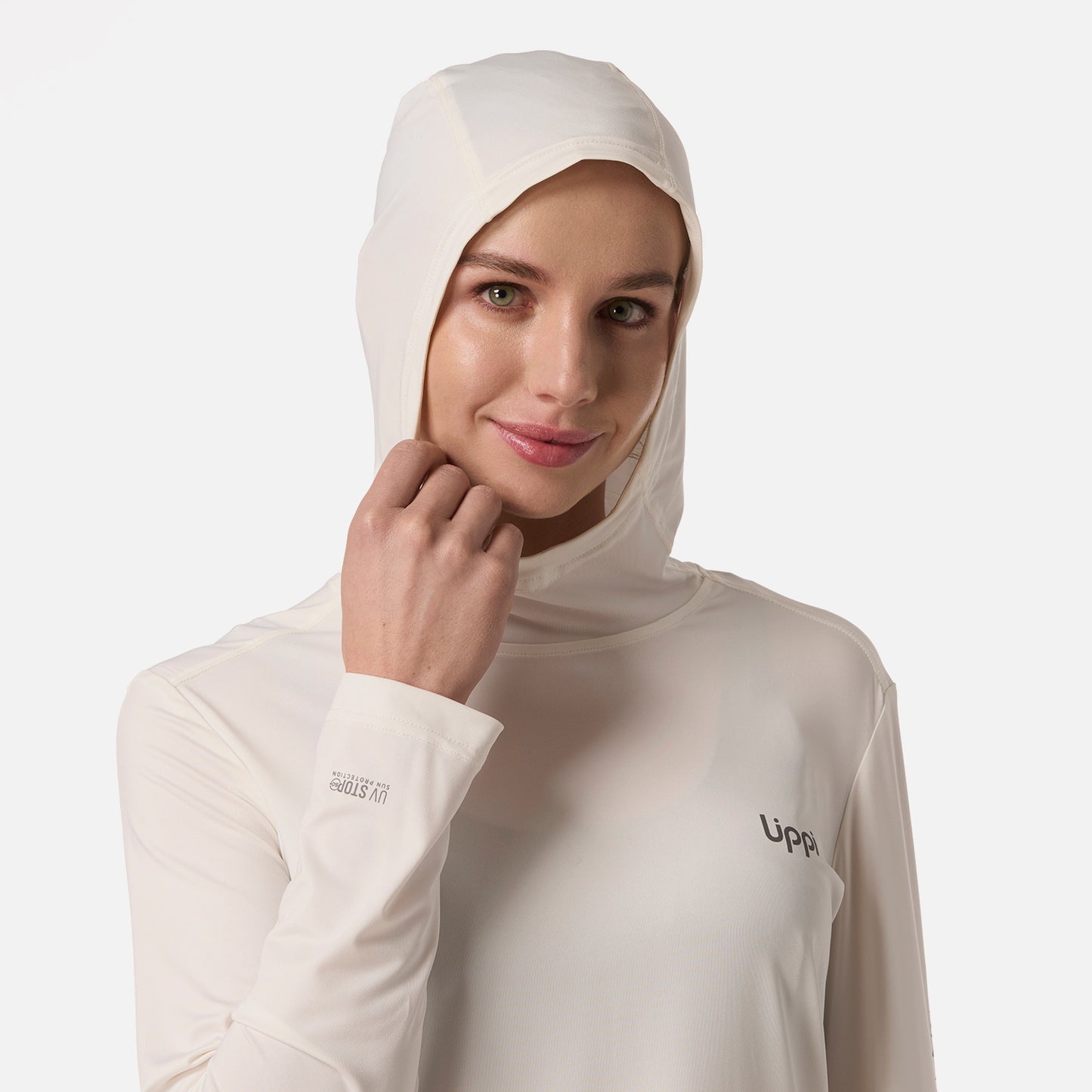 Polera Mujer Sun Protection T-Shirt Blanco Lippi