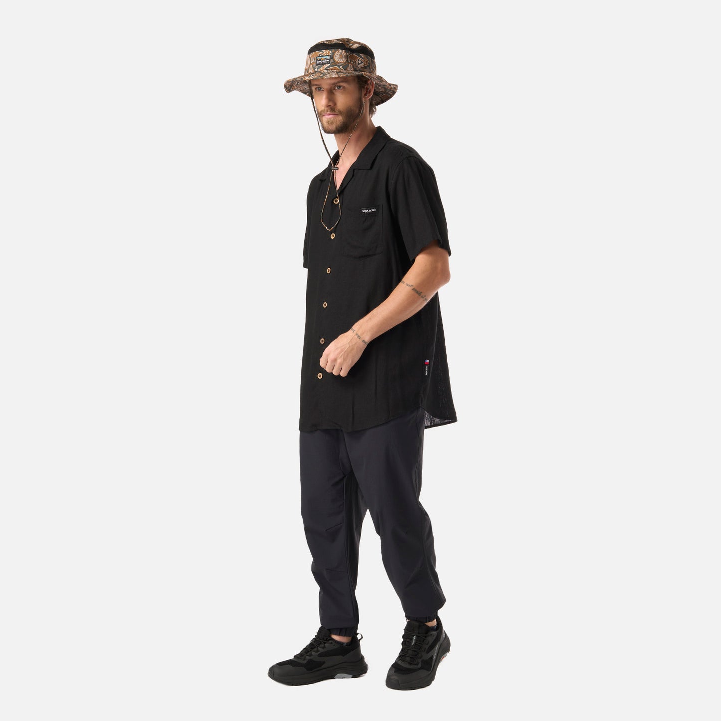 Sombrero Unisex Pensador Print Verde Oliva Haka Honu