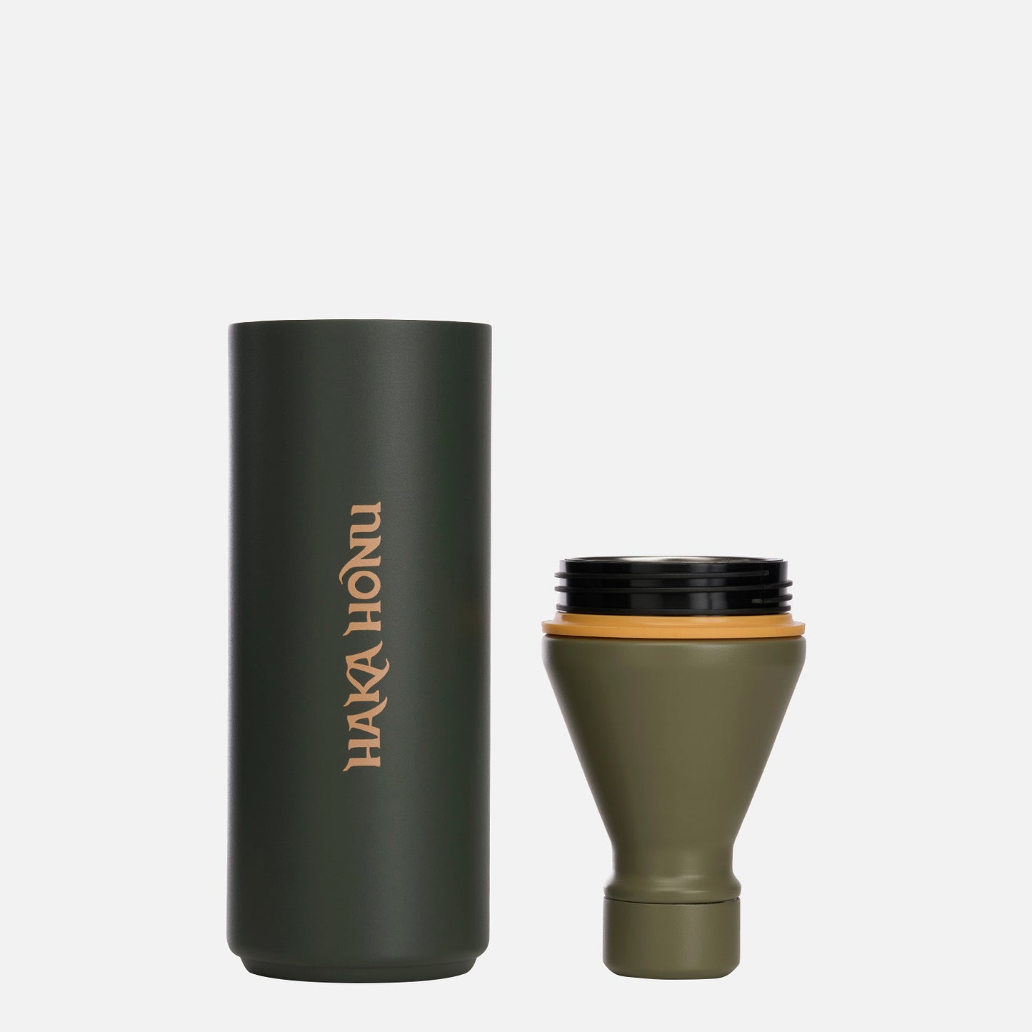 Botella Empinao Verde Militar Haka Honu