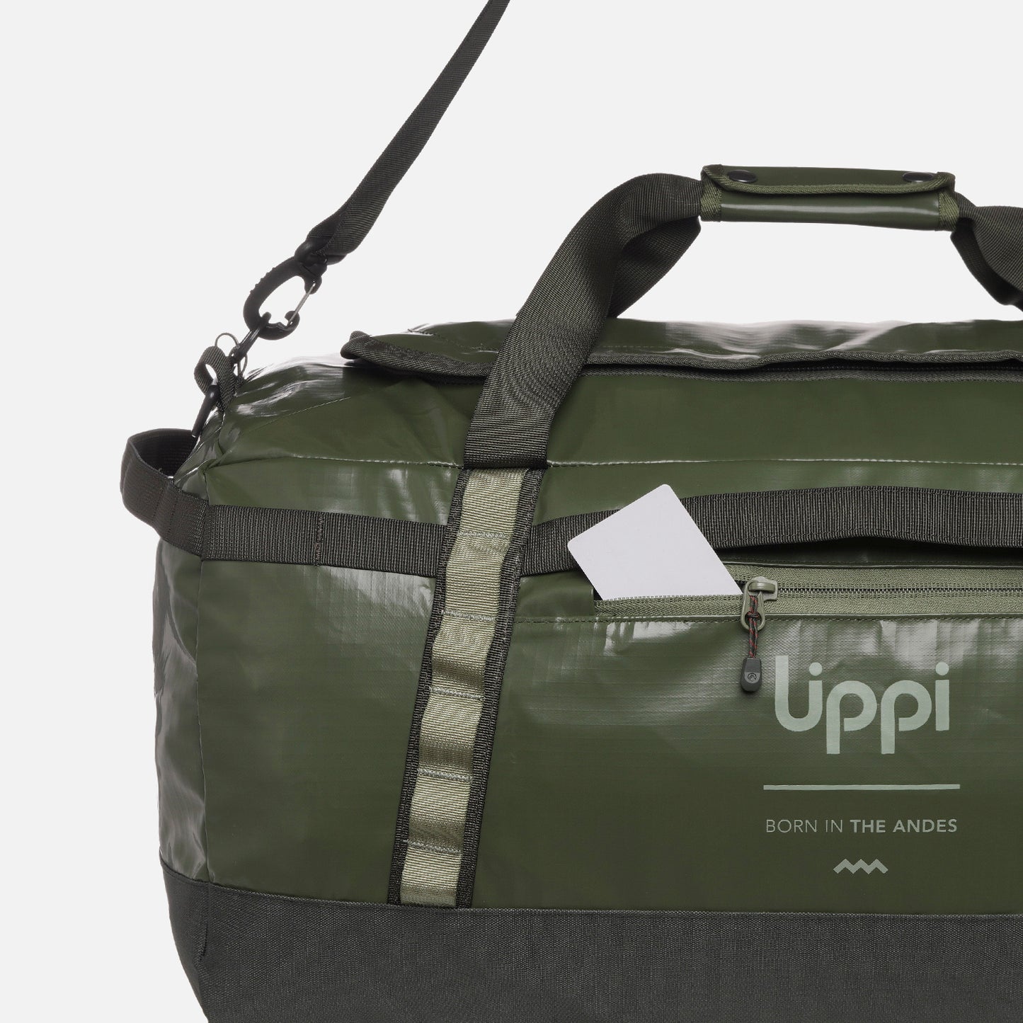 Bolso Venture Duffle 70L Verde Militar Lippi