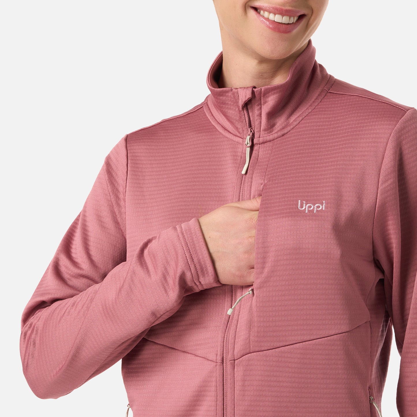 Polerón Mujer Numan Nano-F Jacket Rosa Oscuro Lippi