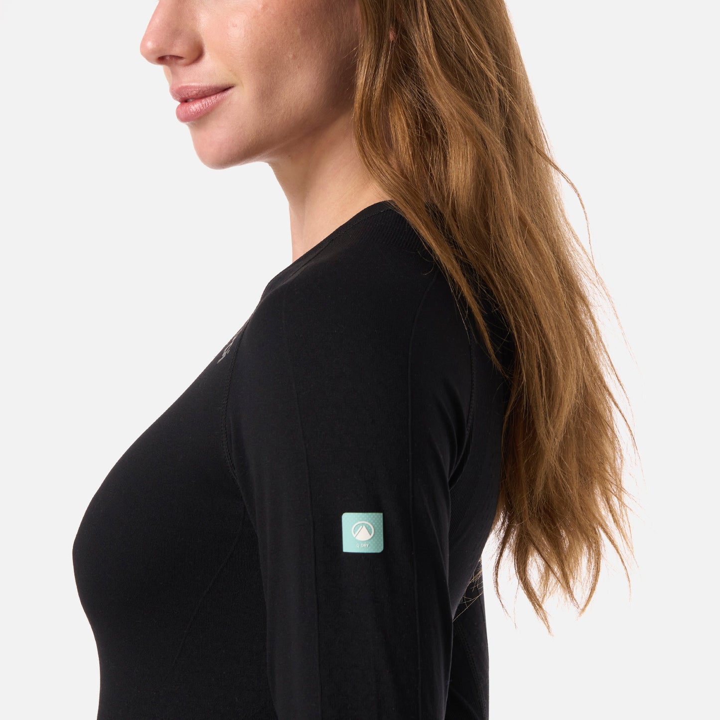 Primera Capa Mujer Skintec Active Q-Dry Top Negro Lippi