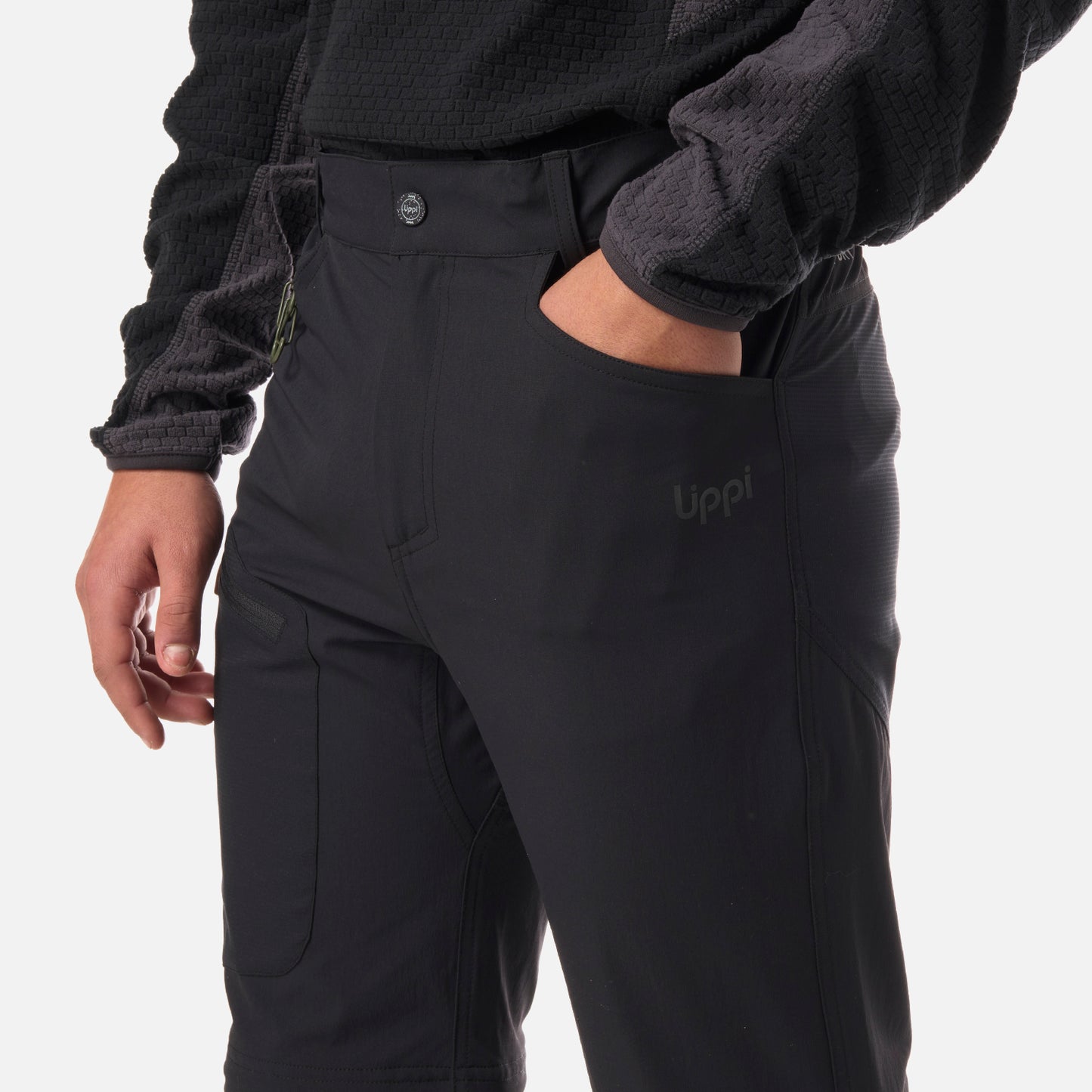 Pantalón Teen Boy Lennox Q-Dry Mix-2 Pants Negro Lippi