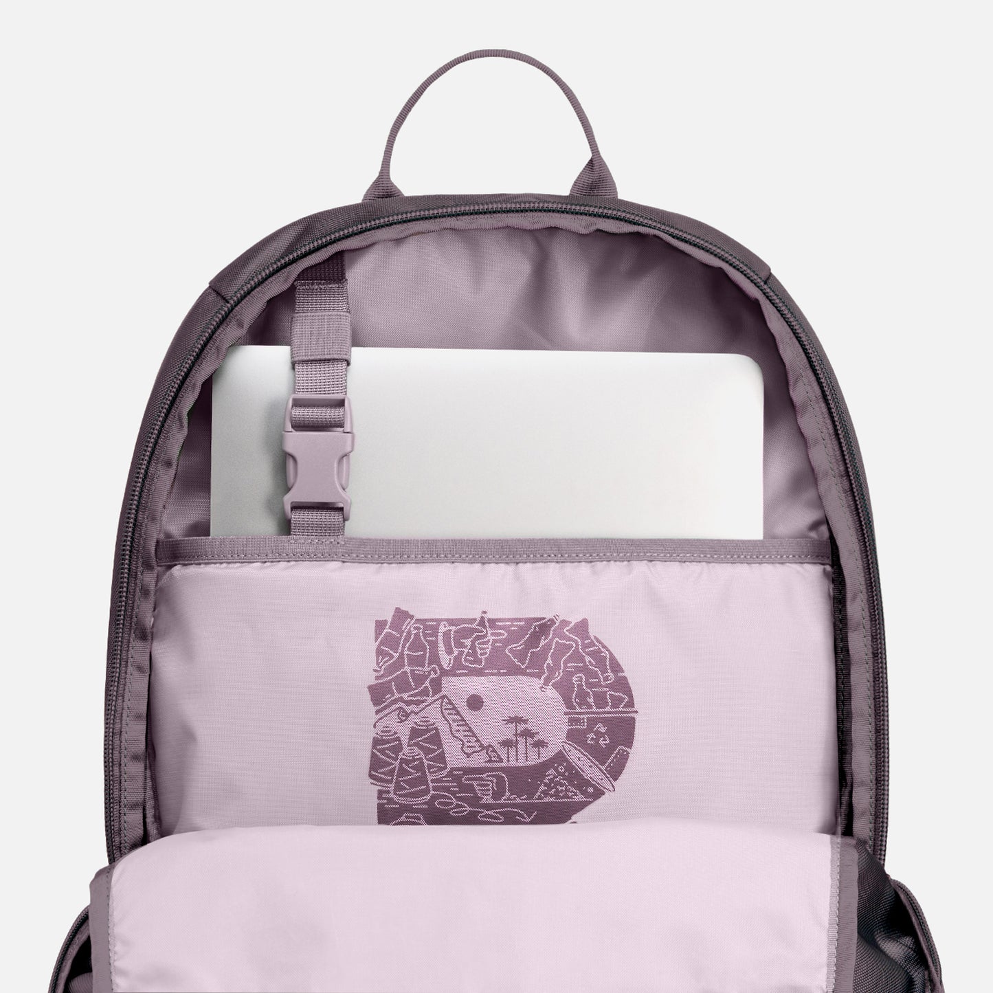 Mochila R-bags 22l Daypack Morado Lippi