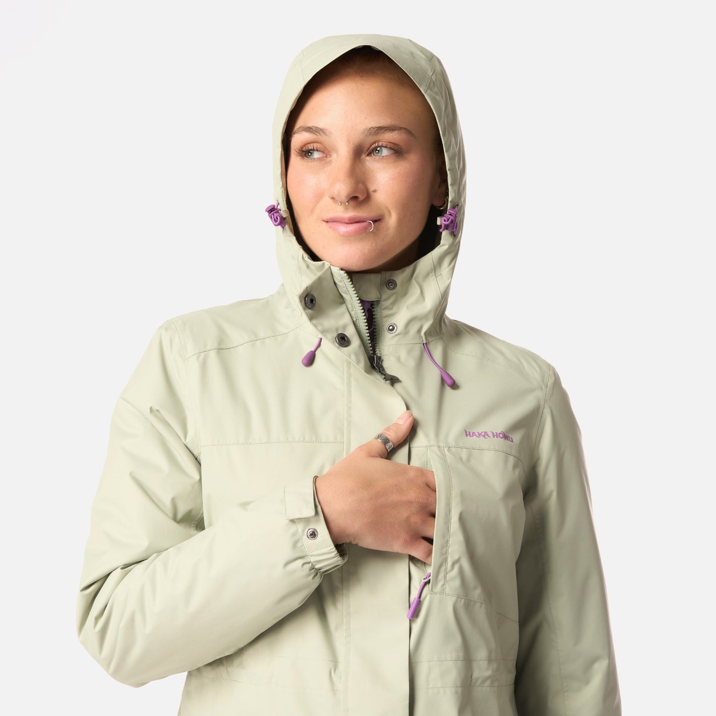 Chaqueta Mujer Terranova Jade Haka Honu