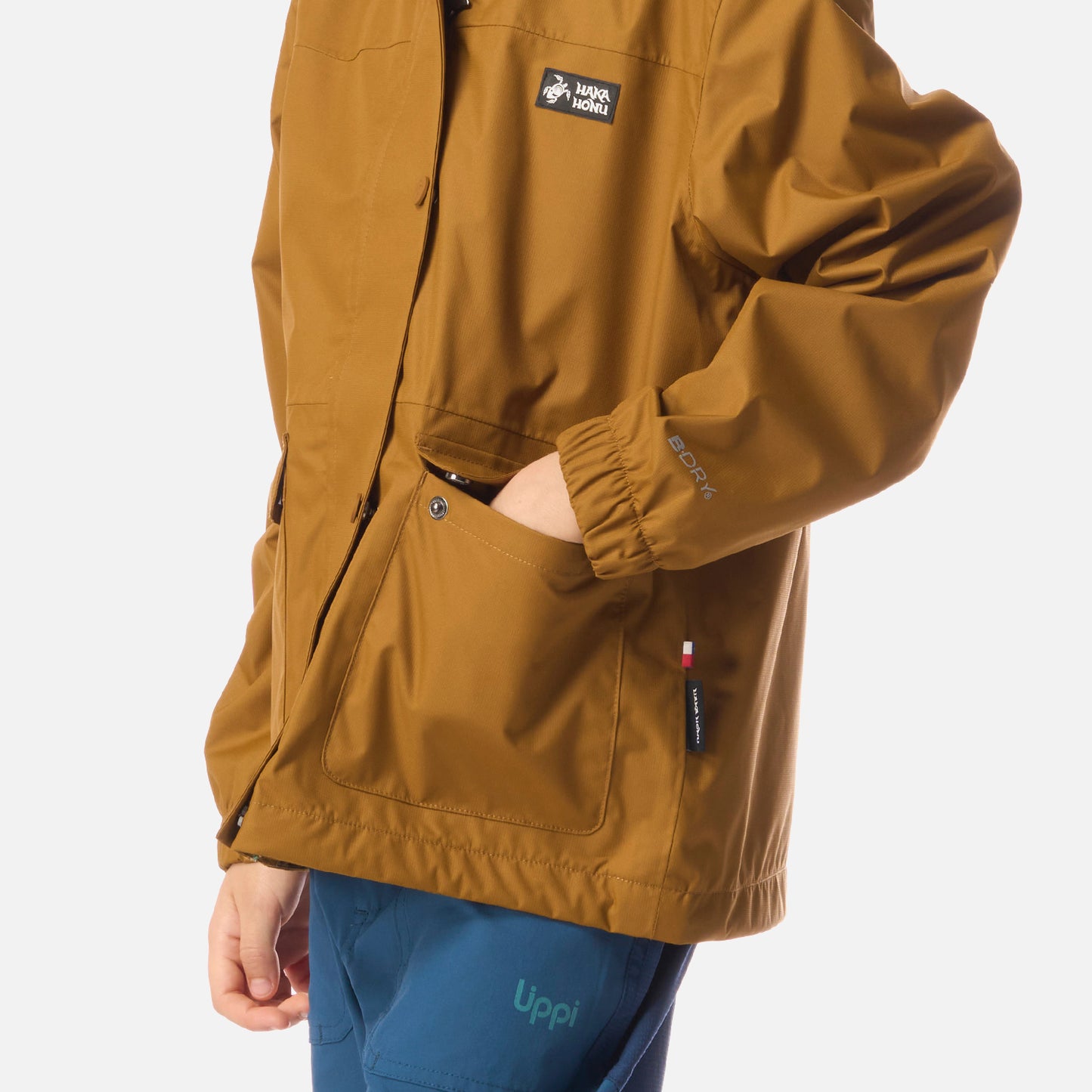 Chaqueta Niño Mini Kauai Mostaza Oscuro Haka Honu